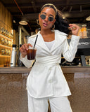 LINEN WHITE SET