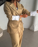 BLAZER SET WITH CUFF