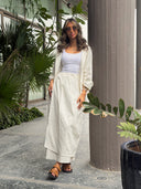 MODEST LINEN SET WHITE