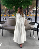 LONG WHITE DRESS