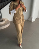 BLAZER SET WITH CUFF